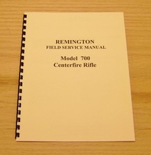 Remington Model 700 Gunsmith Manual - 18 Remington Model 700 Gunsmith Manual - 18