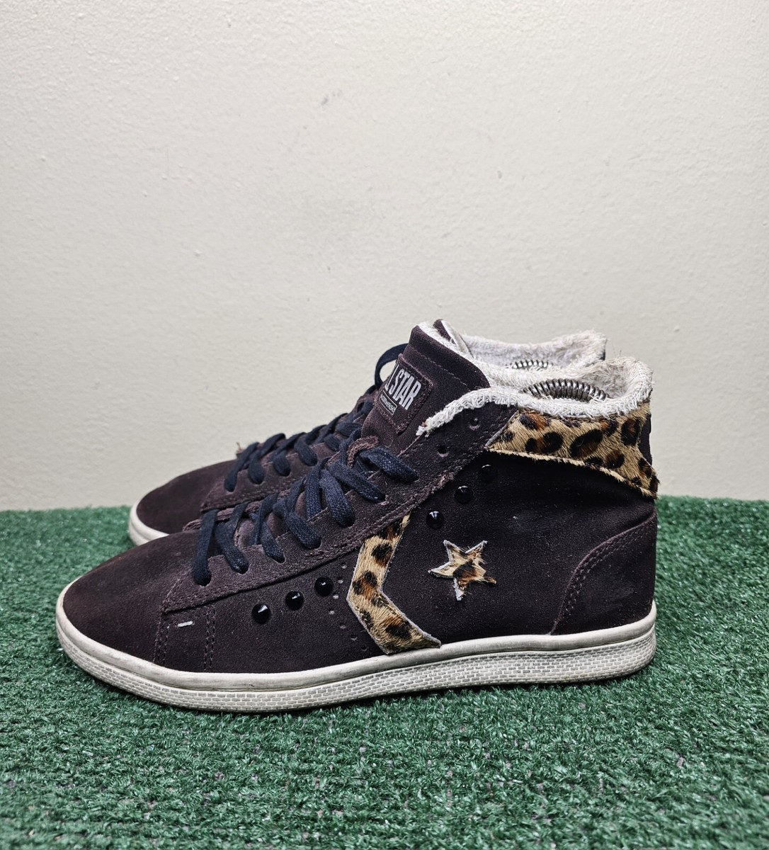 Pony Hair Pro Leather Mid Top CONVERSE Pro Leather Mid Suede