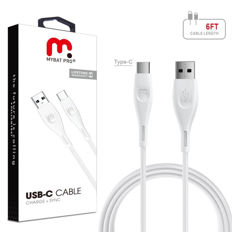 6FT White Apple USB-C to Lightning Cable with Free Shipping-image