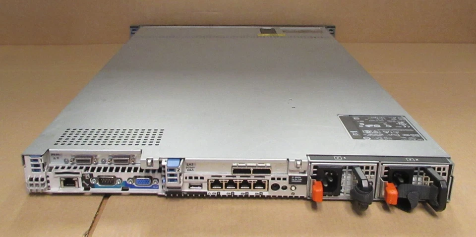 Dell PowerEdge R610 1x Intel Xeon 4C X5677 3.46GHz 48GB 6x 2.5" Bay 1U Server - Image 2 of 2