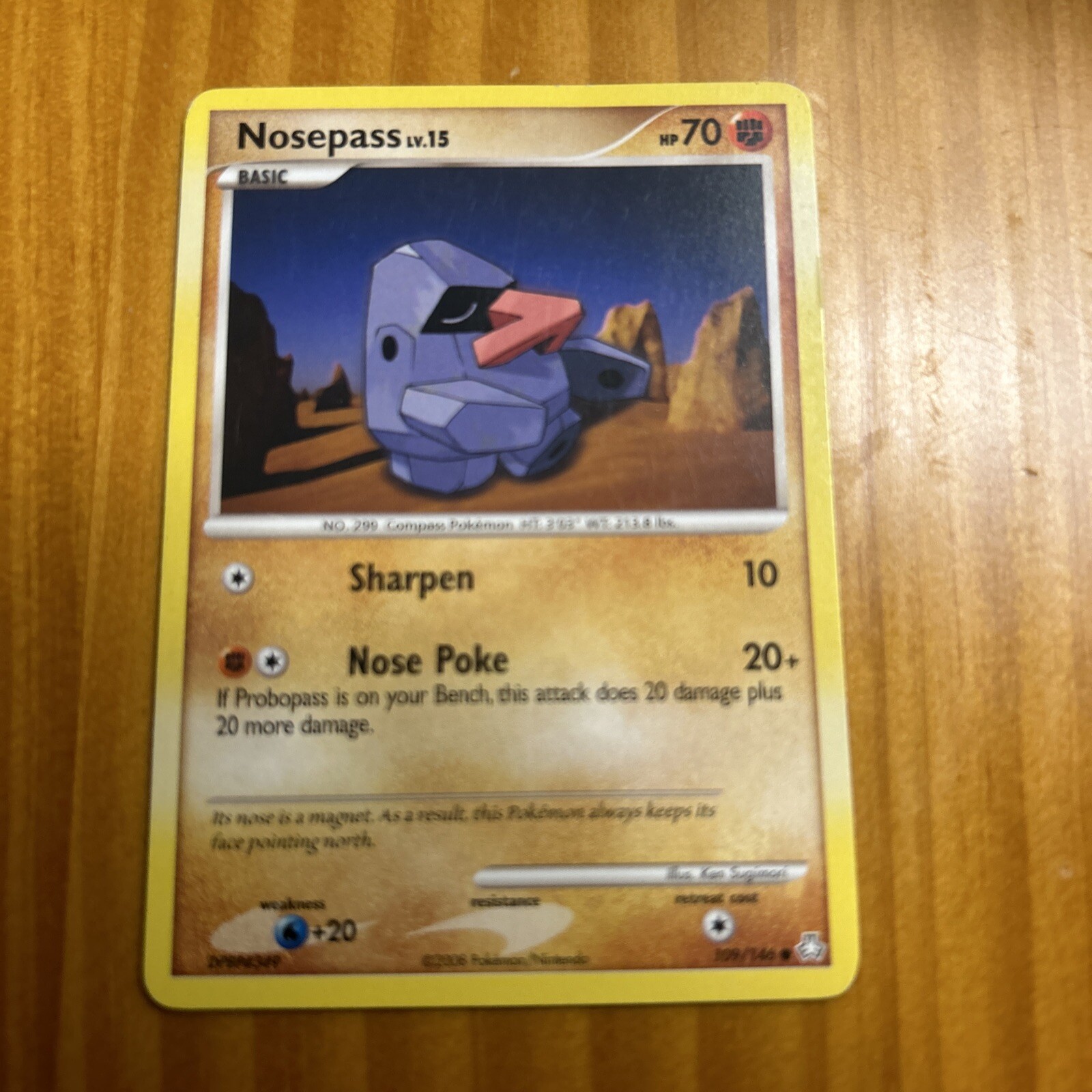 Nosepass 109/146 - Legends Awakened - Pokemon Card