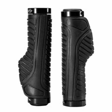 ROCKBROS 1pair Bicycle Handlebar Grips Black Cycling Lock-On Ends Grips Non-Slip