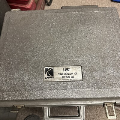 KENT-MOORE J-43627 storage case for 1999 Z car DOH engine tools  Saturn Complete
