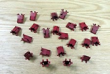 1957 Chevy Belair Crown Fin Molding Trim Clip Set Of 22 New Usa Made 