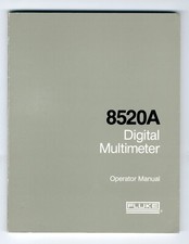FLUKE - 8520A  -   OPERATOR MANUAL   ( OR…