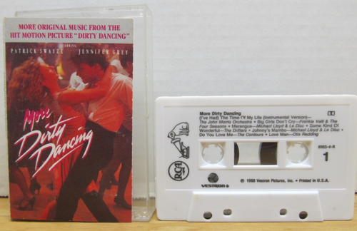 DIRTY DANCING & MORE DIRTY DANCING Cassette Tapes - 1987 Original Soundtrack (#2 - Picture 10 of 15
