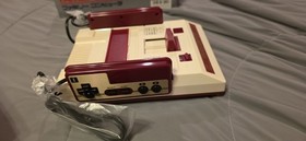 Nintendo HVC-001 Famicom Console with 6 Games, No AC cable