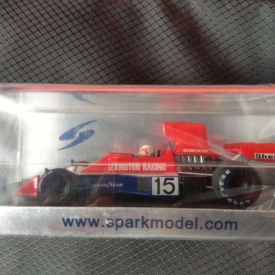 Spark 1/43 Tyrrell 007 Ian Scheckter South African GP 1976 F1 Model Car
