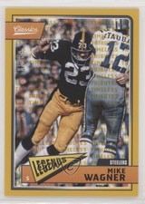 2018 Panini Classics Legends Timeless Tributes Gold 83/99 Mike Wagner #116 0ps8