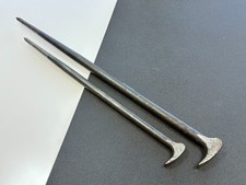 Snap-on Tools USA 2pc 16" & 20" Rolling Head Lady's Foot Pry Bar Set 1650 & 2050