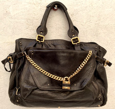 * Chloe Paddington * grande borsa in pelle week_end vintage bag