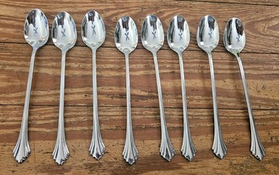 Distinction Deluxe Stainless By Oneida HH Flatware Long Handled Ice Tea Spoons