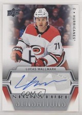 2019-20 Upper Deck Signature Sensations Lucas Wallmark #SS-LW Auto ty3