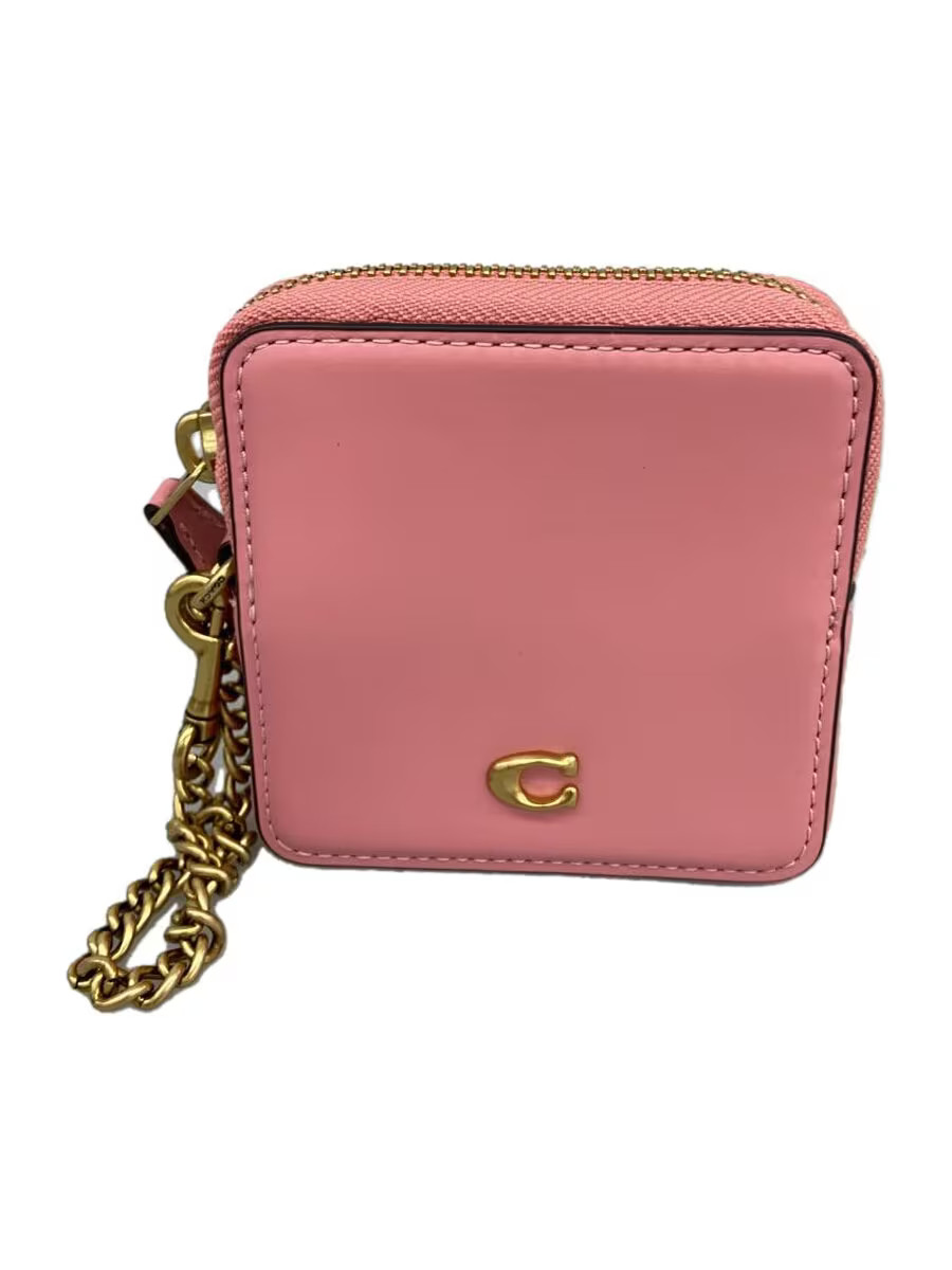 COACH Pouch Leather Pink M2257 | eBay