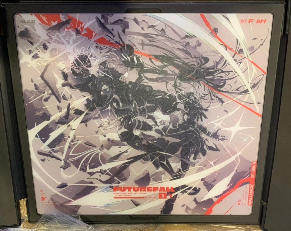 Wallhack SP-004 Limited Edition: Futurefall Glass Mousepad - Image 2 of 4