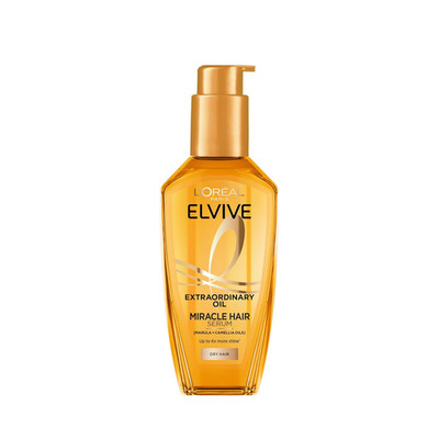 Paris Elvive Extraordinary Oil Miracle Hair Serum, Intense Nourishment, up to 6X