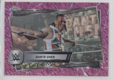 2025 Topps Chrome WWE Pink Shimmer Refractor Dante Chen #131 v1x