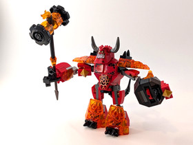 Lego Nexo Knights 70322 Axl, Tower Carrier, book of fear, 98% complete