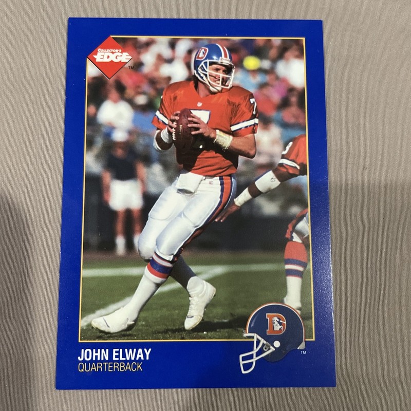 1992 Collectors Edge #TS1 John Elway. Denver Broncos.