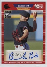 2021 Leaf Pro Set Baseball Blaster Auto Brendan Beck #PS-BB2 Auto 00li