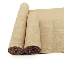 Garden Burlap Fabric Roll,64 inch x15 Feet High Density Natural Jute Material...