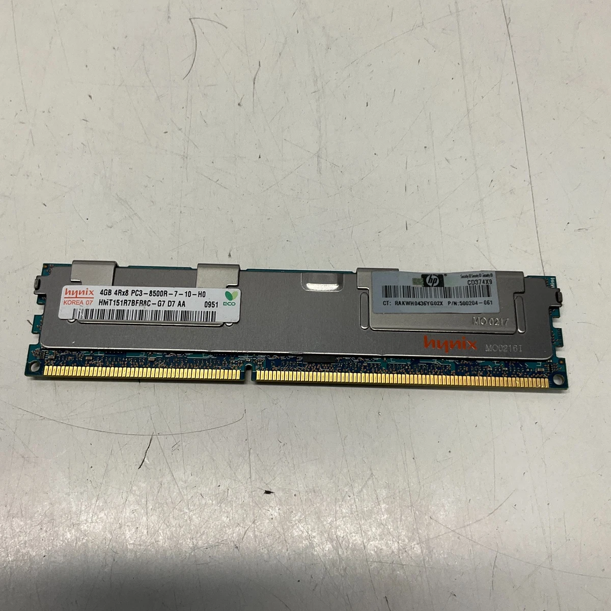 Hynix PC3-8500 DDR3-1066 Network Server RAM for sale | eBay