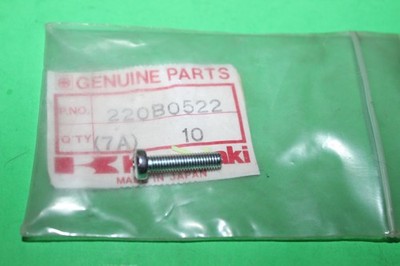 NOS KAWASAKI 5x22 Screw Fits H1 H2 S2 F5 F6 F7 F9 F12MX MULE 2010 OEM # 220B0522
