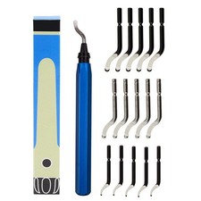Metal Resin PVC Art Work Deburring Tool With 15 Extra High Speed Steel Bits