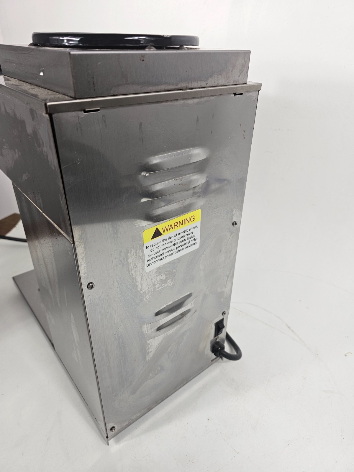 NEWCO Commercial Restaurant Coffee Maker Model AK-2 with Top Warmer