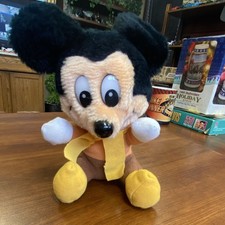 Walt Disney Mickey Mouse Christmas Carol Plush Stuffed Animal Small 6-14 in