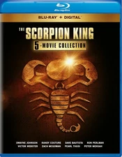The Scorpion King 5-movie Collection Blu-ray The Rock NEW