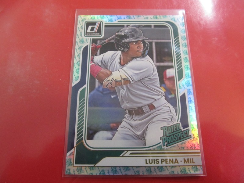 2026 Donruss Baseball Liberty Parallel Luis Pena RC Milwaukee Brewers #125