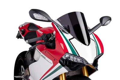 Pare-brise Puig R-Racer pour Ducati 1199 PANIGALE S, 1199 PANIGALE, entre autres - Photo 1/4