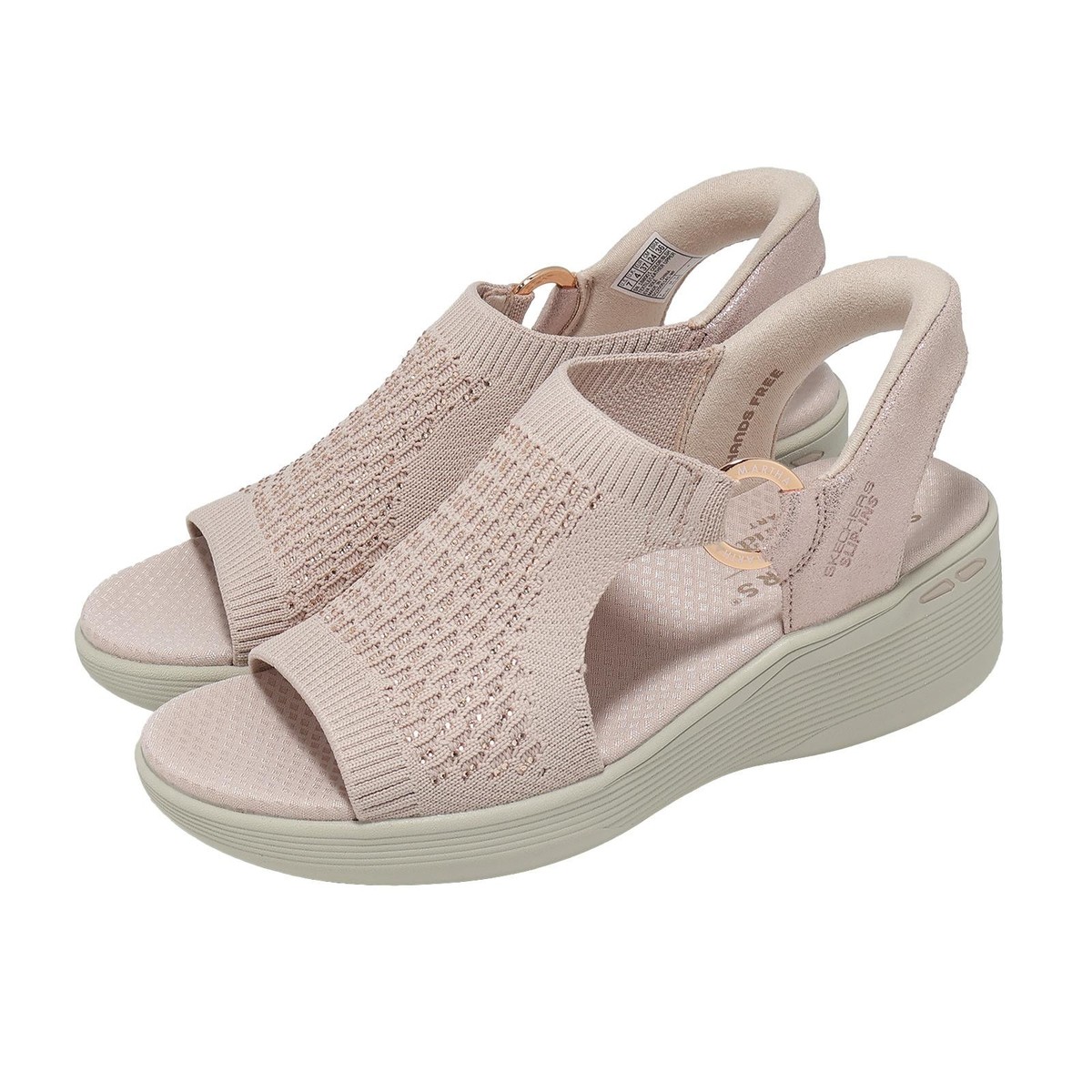 Skechers Pier Lite Slip-Ins Blush Women Casual Lifestyle Sandal