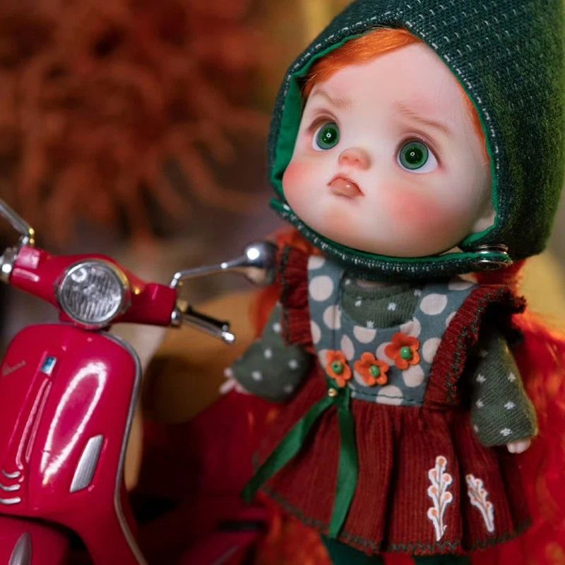 Muñeca 1/6 BJD SD articulada muñeca desnuda encantadora niña ojos bebé maquillaje facial juguete hágalo usted mismo Foto 3 de 4