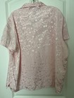 SECRET TREASURES PINK SATIN FLORAL SLEEPWEAR 2 PIECE SZ XL — photo 7