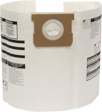 Shop-Vac 9066133 Disposable Filter Bags, Fits 5-9 Gallon Vacs, for Dry Pick-Up O