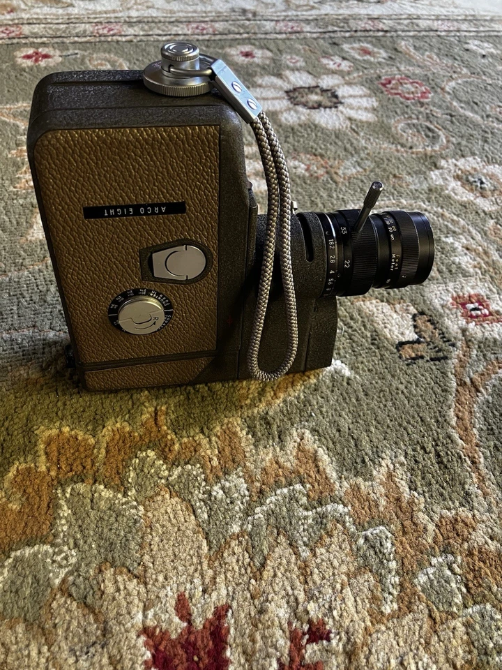 Cámara de película Arco 8 8 mm vintage años 50 hecha en Japón Foto 4 de 4