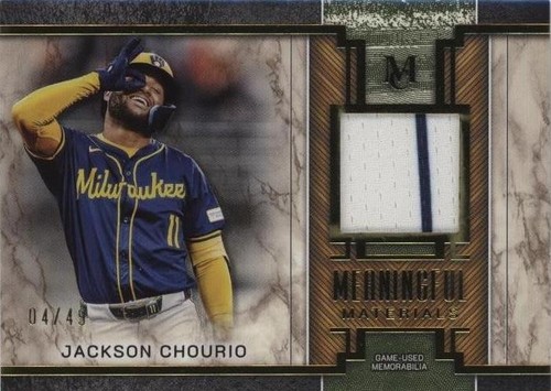 2025 Topps Museum Collection Meaningful Material Relic Ichiro #MMR 