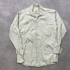 Levi's Shirt Mens XL Long Sleeve Vintage Western Button Down, Beige