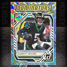 2025 Donruss Football - Garrett Wilson - DOMINATORS #DOM-GWN JETS MINT