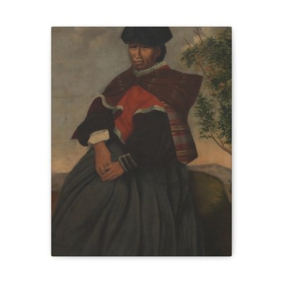 Unidentified (South American) - Aymara Woman - ca. 1890-1892 - Canvas Wall Art