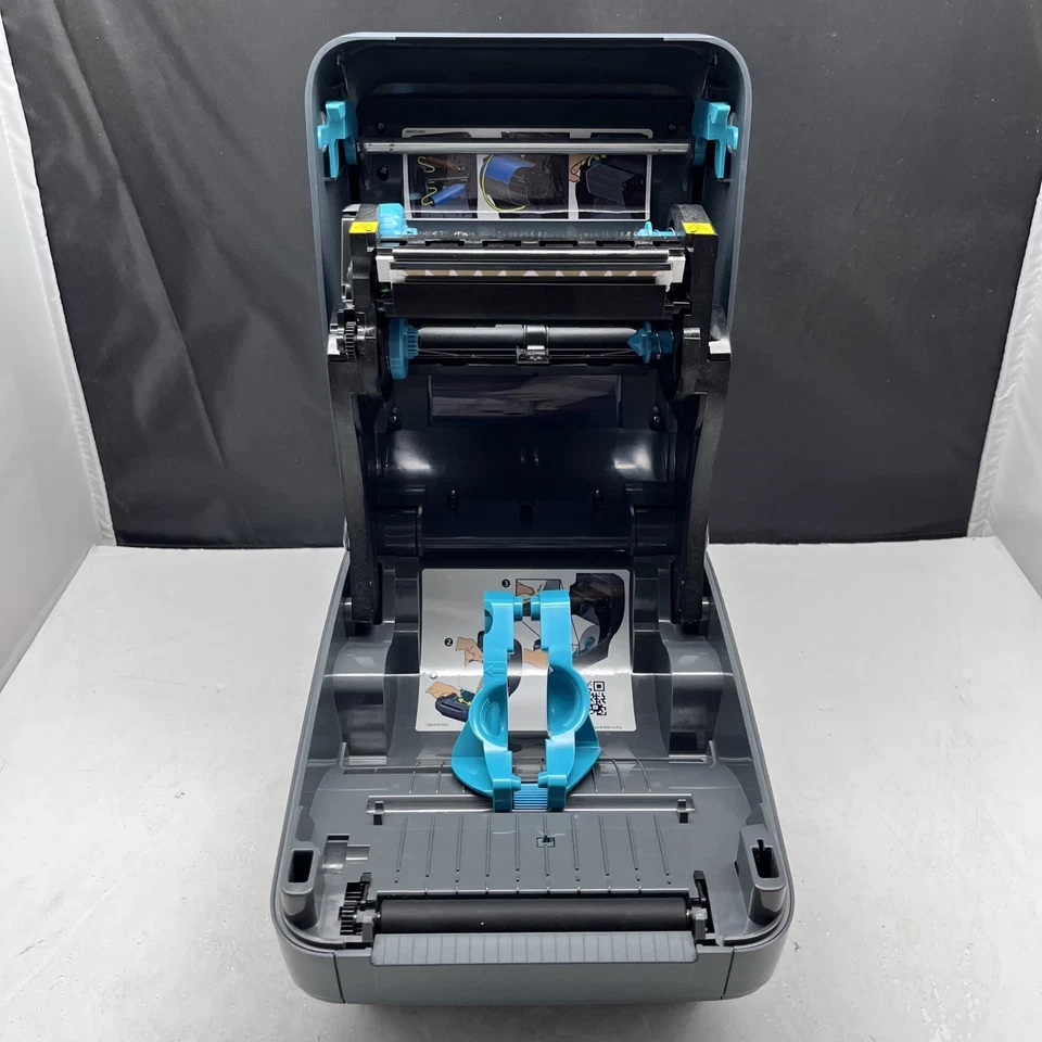 Zebra GX430t DT/TT  Label Printer GX43-102410-000 Ethernet USB 300dpi F1 - Image 3 of 4