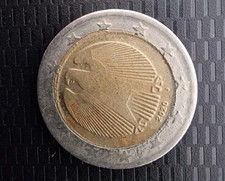 2 Euro Deutschland 2020/J Doppelring Versatz Halbe Sterne Sammler Liebhaber