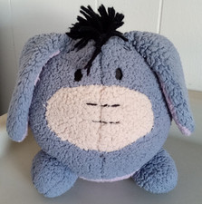 Eeyore Winnie the Pooh Ufufy Round Ball Disney Parks Plush Stuffed Animal 7"