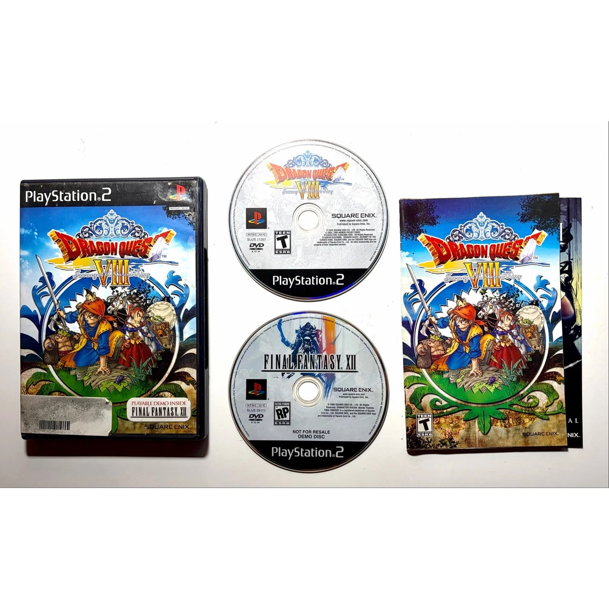 Sony PlayStation 2 Dragon Quest VIII: Journey of the Cursed King