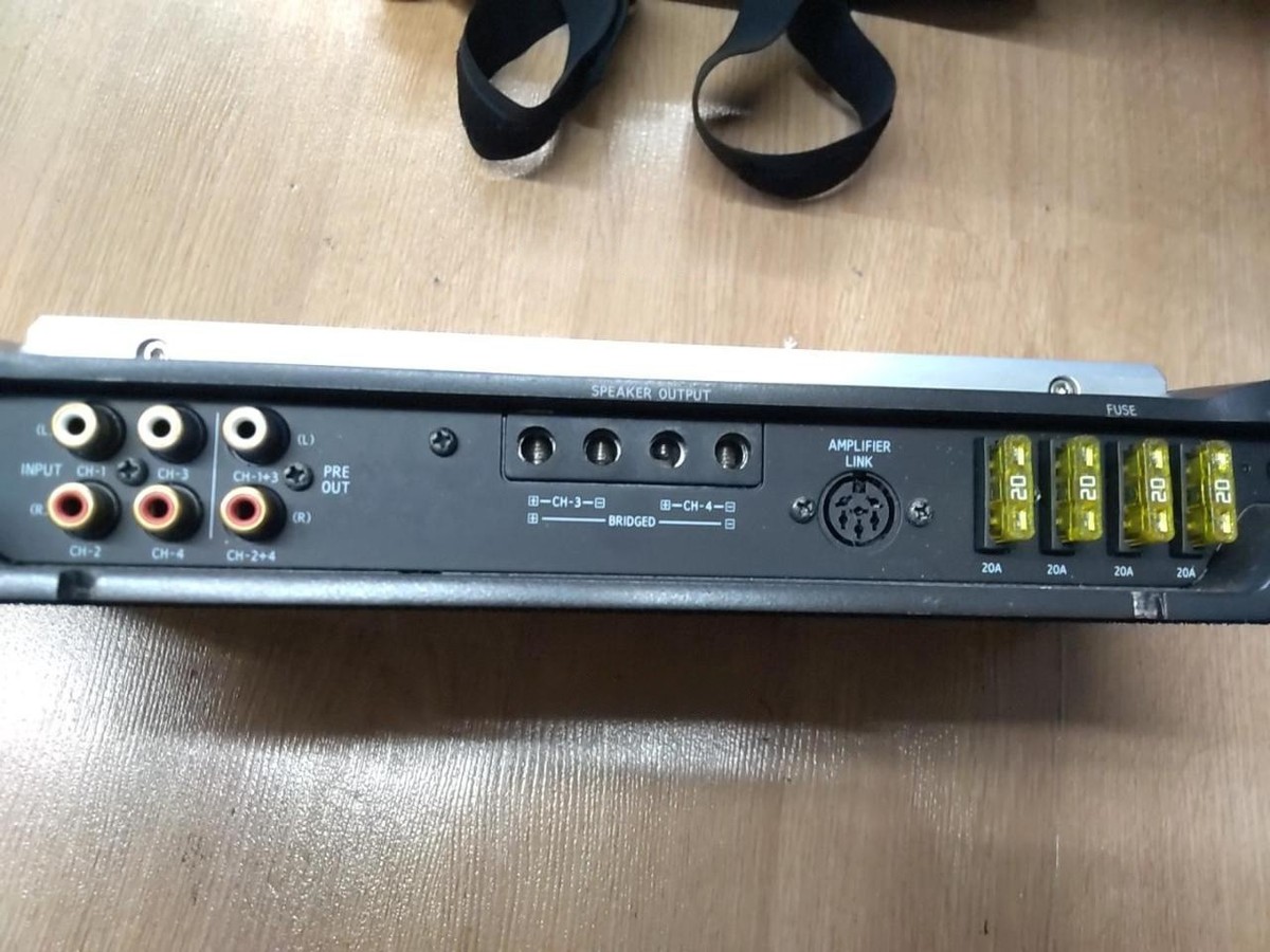Alpine MRV-F545 4-Channel Car Amp 793276300744| eBay