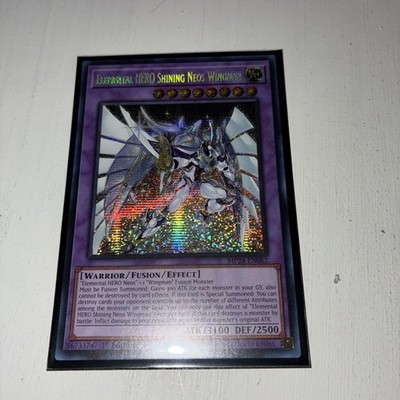 Yu-Gi-Oh  Elemental Hero Shining Neos Wingman Prismatic SR MP24-EN062