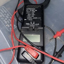 Amprobe ACD-10  AC Clamp-On Multimeter With Leads - Black