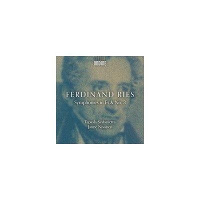 TAPIOLA SINFONIETTA: RIES: SYMPHONIES IN ES & NO. 3 - CD